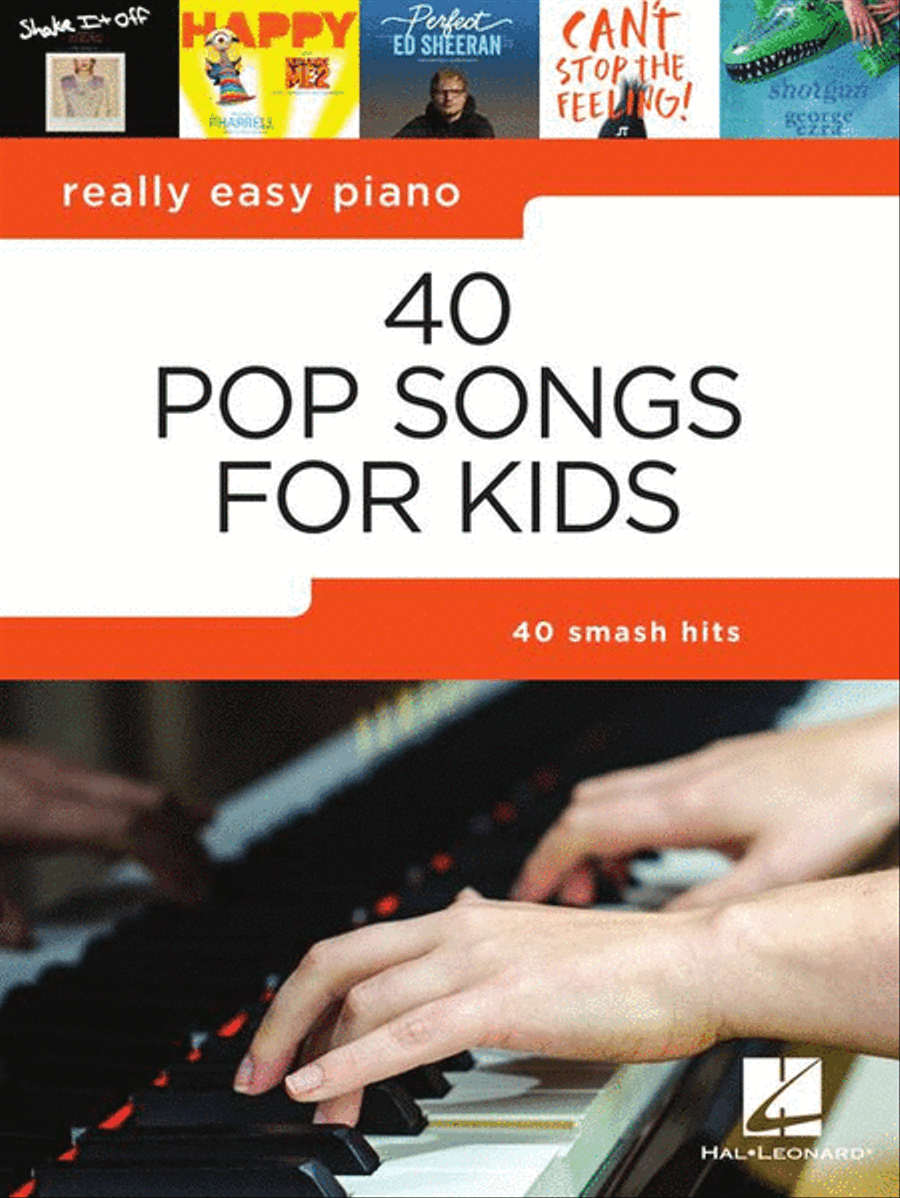 40 Pop Songs for Kids Easy Piano scores gallery preview page 2