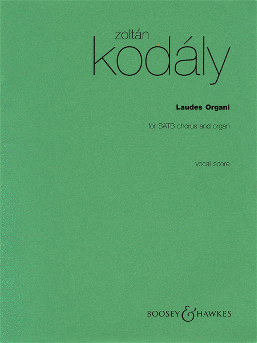 Book cover for Laudes Organi