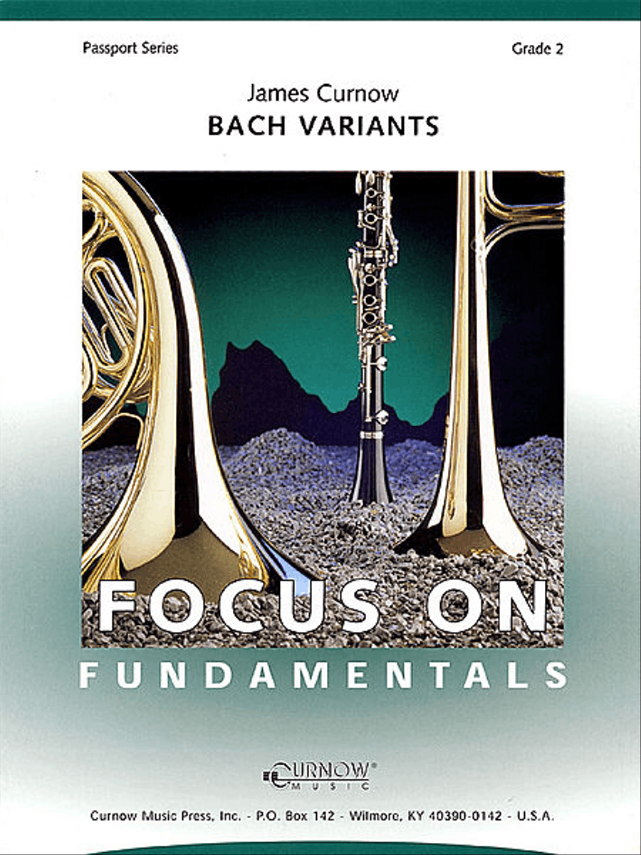 Bach Variants (score) Concert Band scores gallery preview page 1