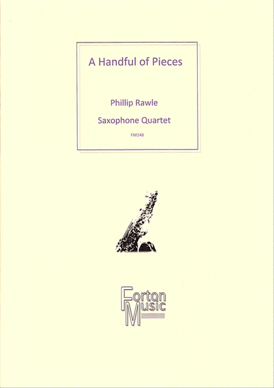 A Handful of Pieces Saxophone Quartet scores gallery preview page 1