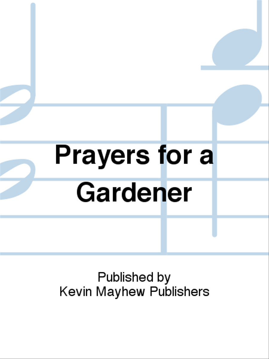 Prayers for a Gardener Collection / Songbook scores gallery preview page 1