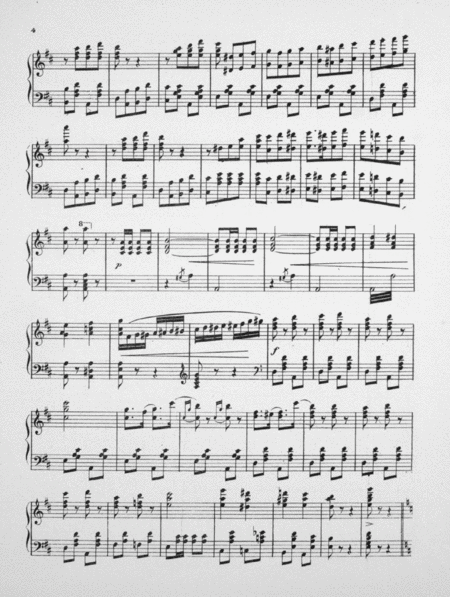 An Afternoon in MIdway Plaisance. Fantasie for Piano by Gustav Luders Piano Solo - Digital Sheet Music