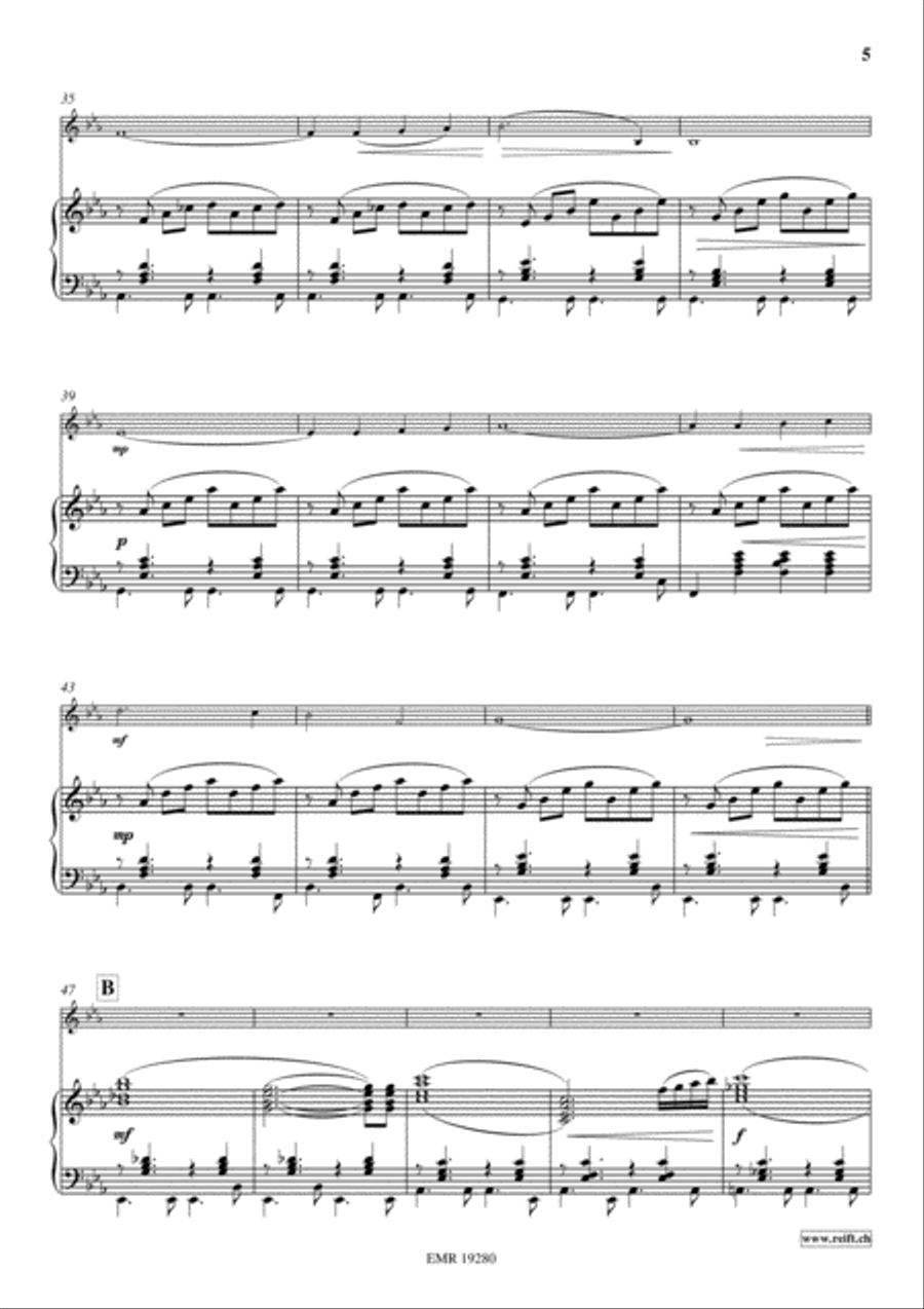 Ave Maria Piano Accompaniment scores gallery preview page 6