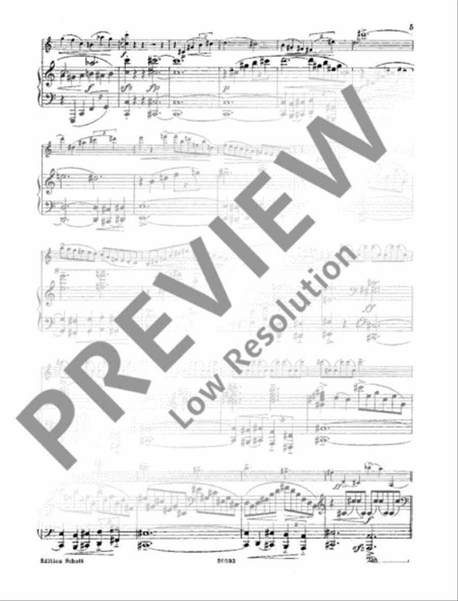 Sonata A Minor Violin Solo scores gallery preview page 8