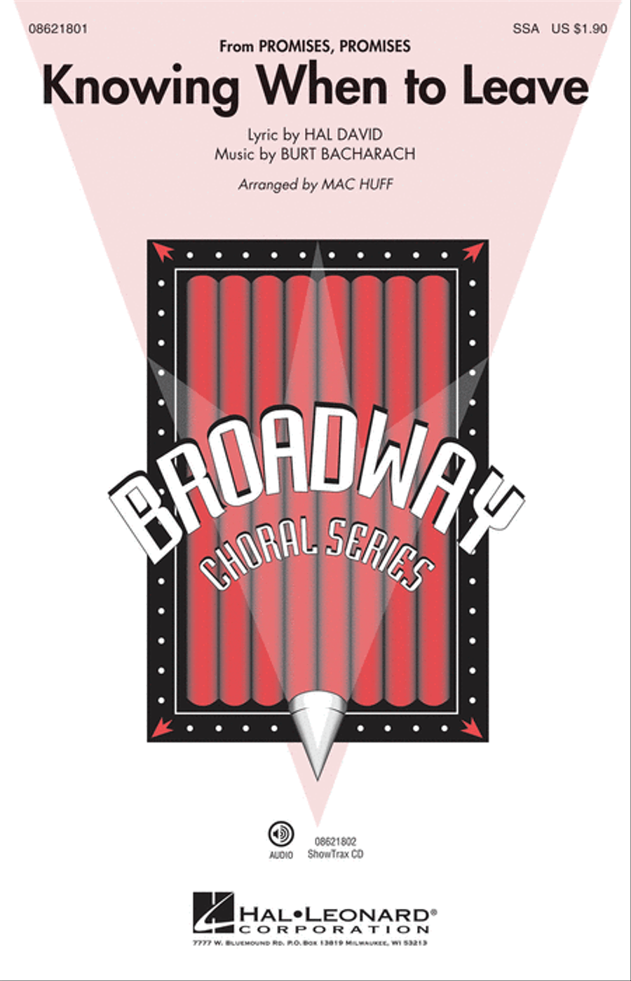 Knowing When to Leave Show Choir scores gallery preview page 1