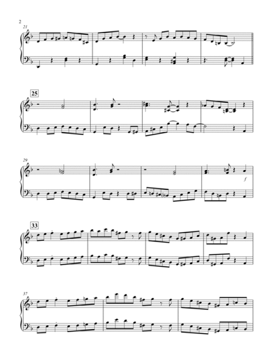 February Minor Piano Solo (Jazz Piano #2) for Intermediate Jazz Instruction image number null