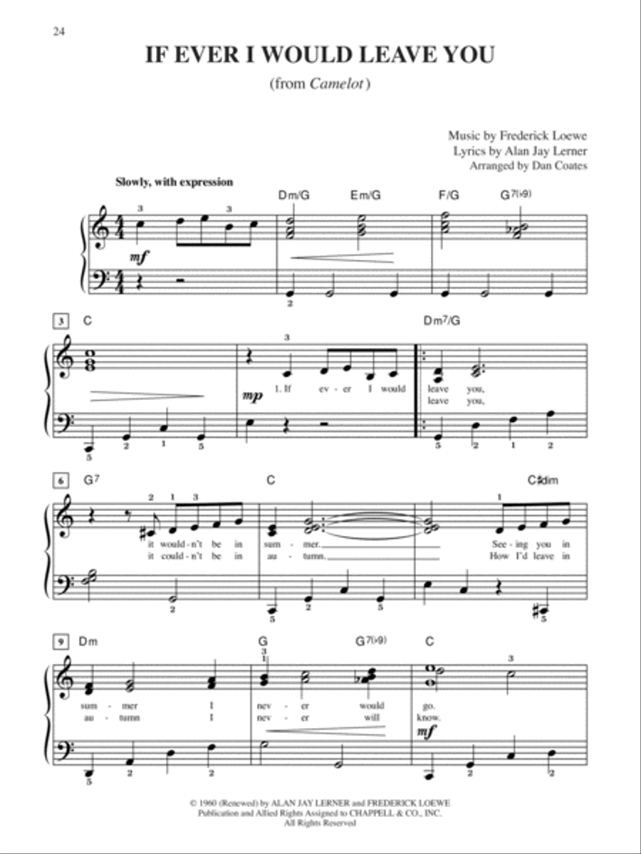 10 for 10 Sheet Music Musicals Easy Piano scores gallery preview page 4