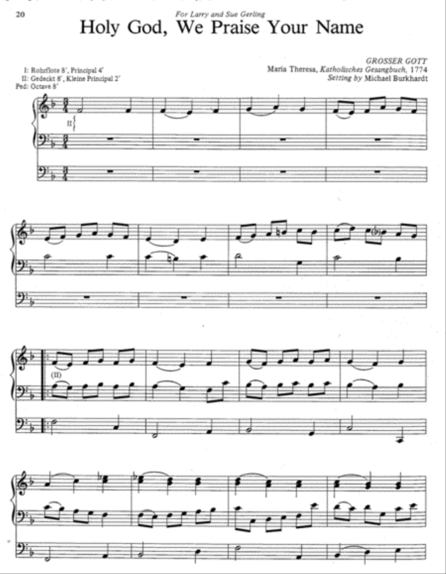 Praise and Thanksgiving, Set 4 Organ scores gallery preview page 4