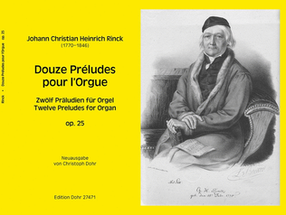 Book cover for Twelve Preludes op. 25