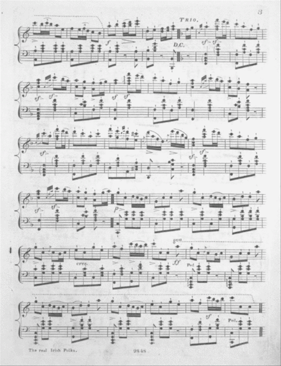 The Real Irish Polkas Piano Solo scores gallery preview page 3