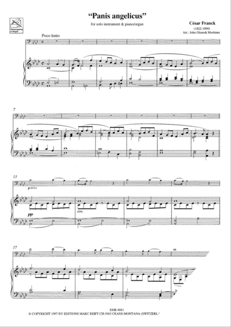 Panis Angelicus Panis Angelicus Euphonium scores gallery preview page 3