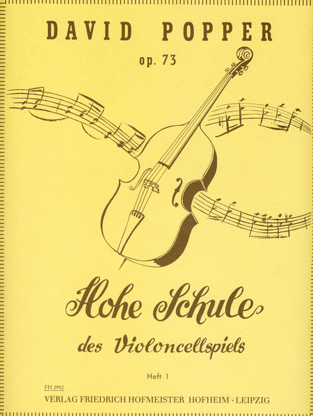Hohe Schule des Violoncellospiels, op. 73, Heft 1