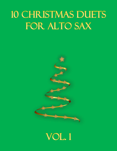 10 Christmas Duets for alto sax (Vol. 1) image number null