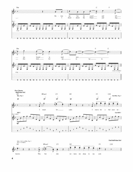 Strife by Trivium - Electric Guitar - Digital Sheet Music | Sheet