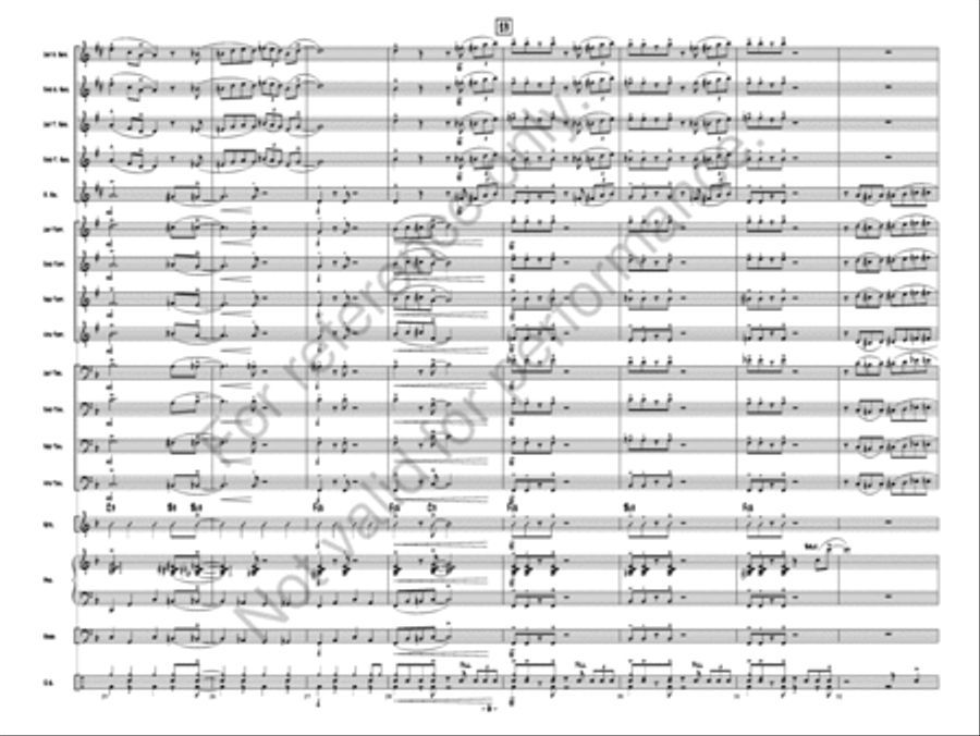 The Big Band Theory Jazz Ensemble scores gallery preview page 6