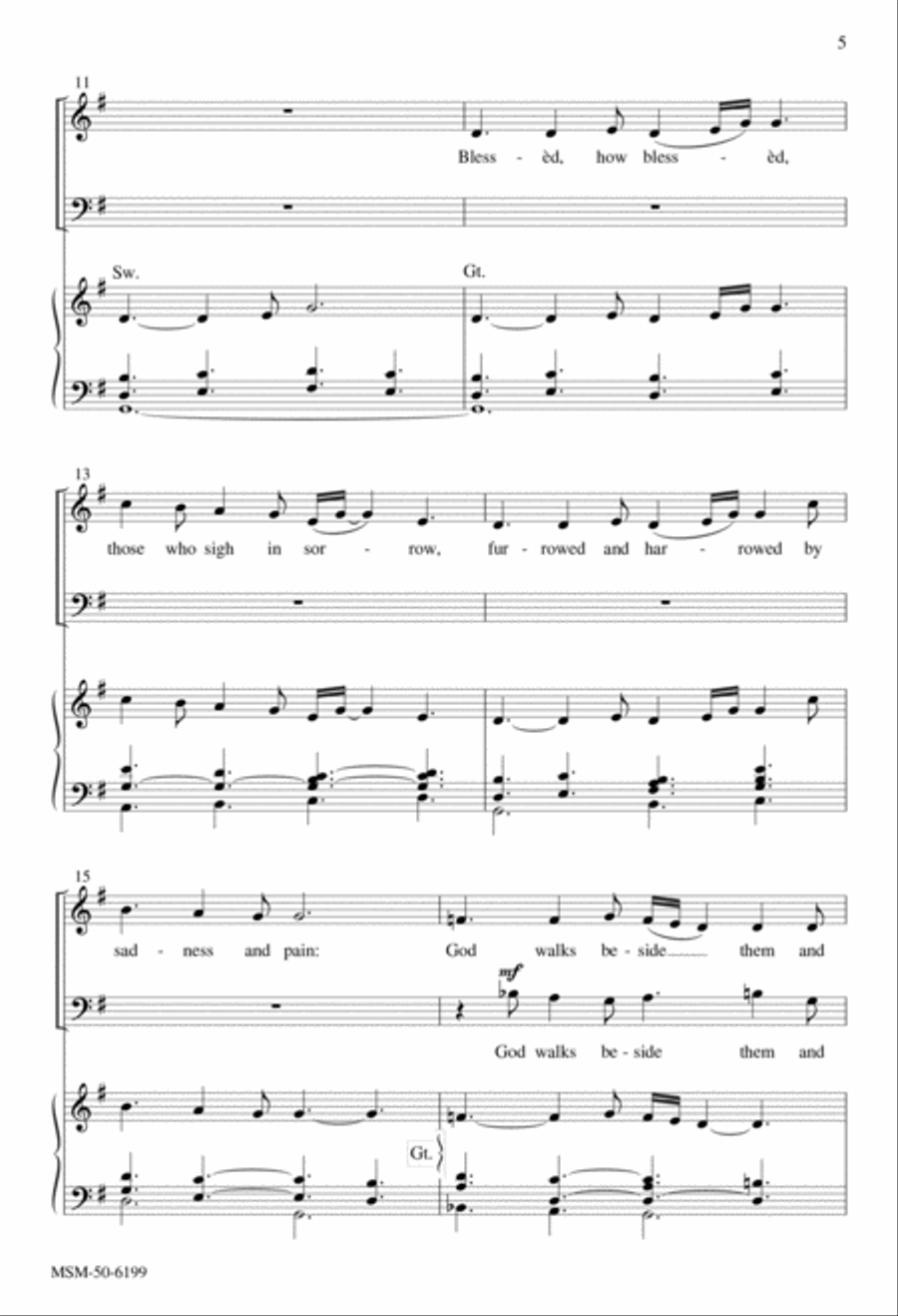 Blessèd, How Blessèd Blessèd, How Blessèd 2-Part scores gallery preview page 4