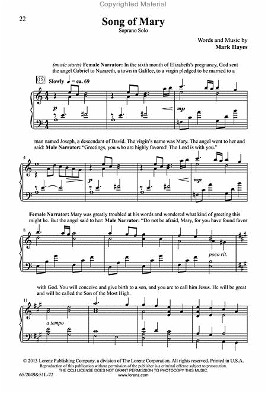 What Sweeter Music - SATB Score with Performance CD 4-Part scores gallery preview page 7