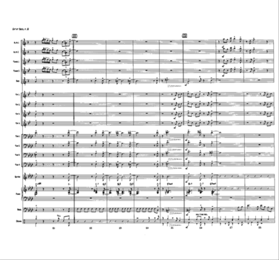 Eat At Joe's Jazz Ensemble scores gallery preview page 19
