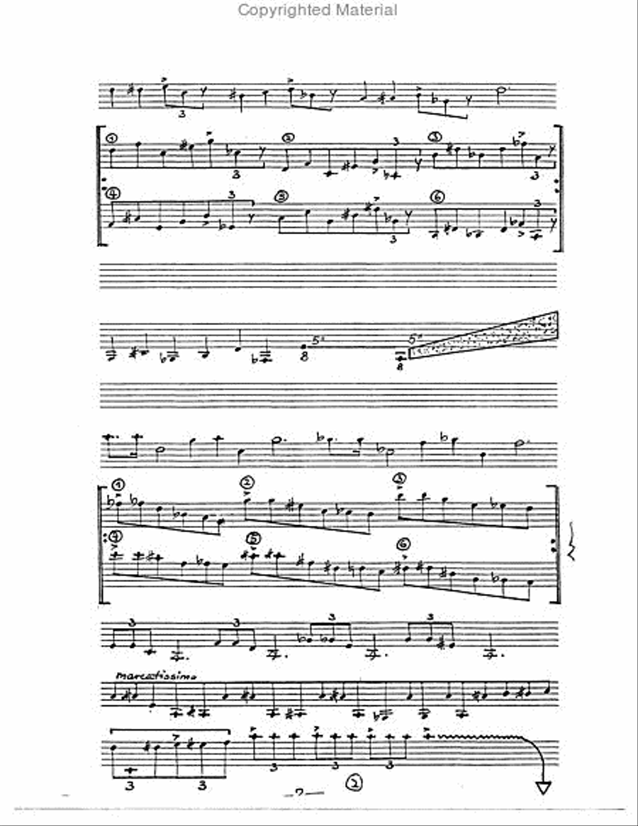 <br>Sheet music extract