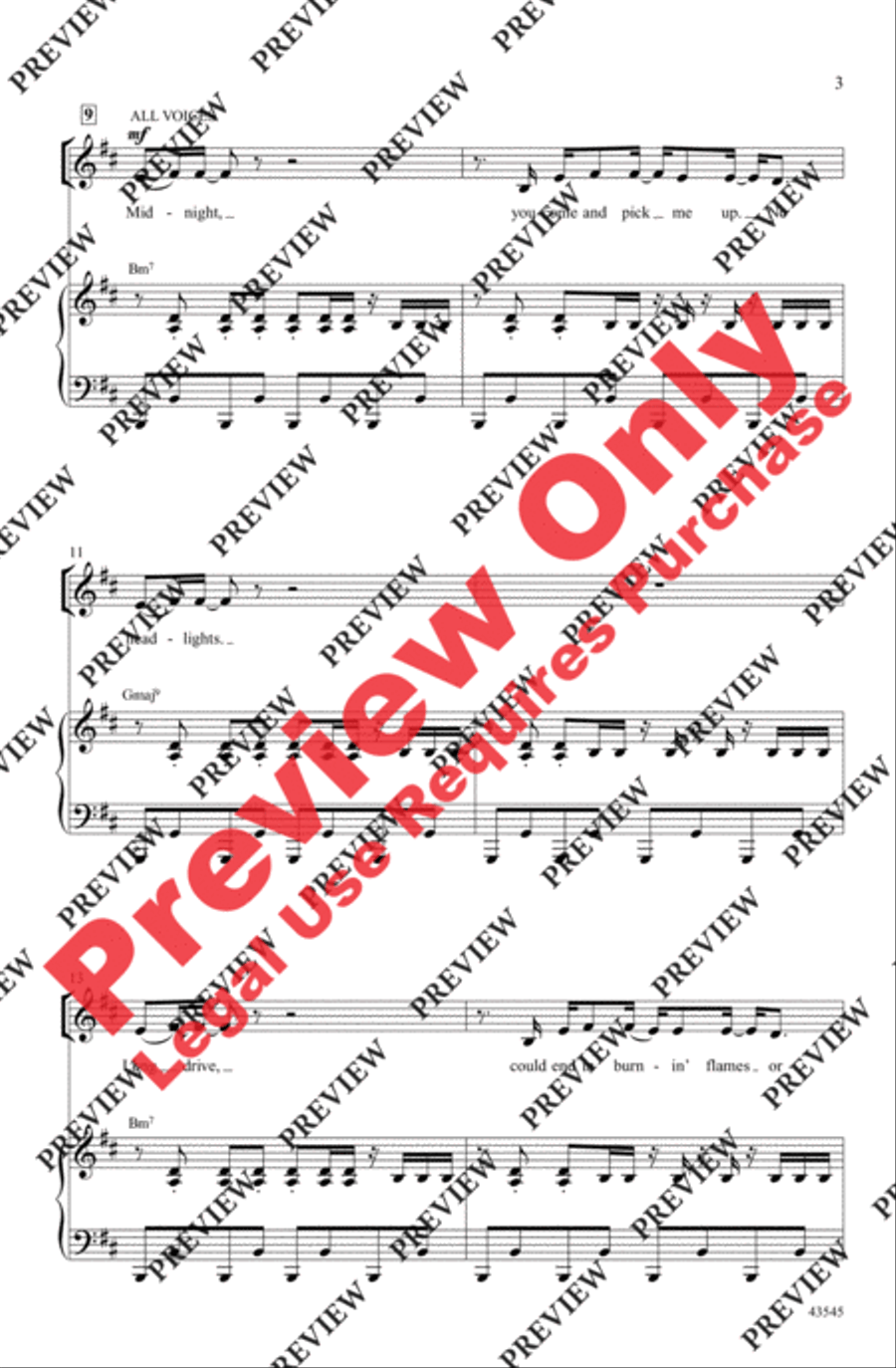 Style Women's Choir scores gallery preview page 3