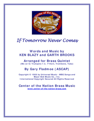 Book cover for If Tomorrow Never Comes