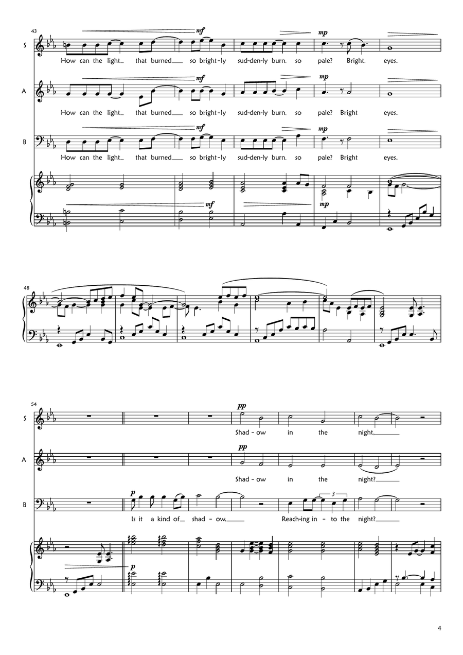 Bright Eyes 3-Part scores gallery preview page 4