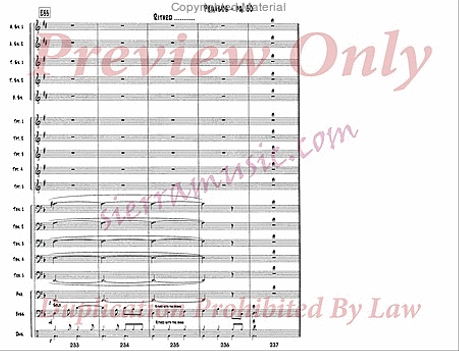 Pegasus Pegasus Jazz Ensemble scores gallery preview page 31