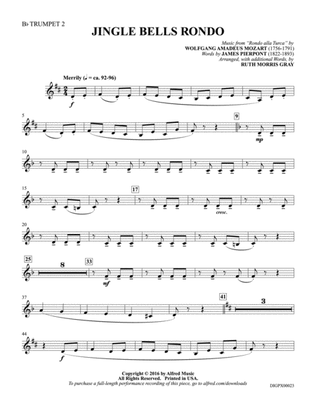 Jingle Bells Rondo: Bb Trumpet 2