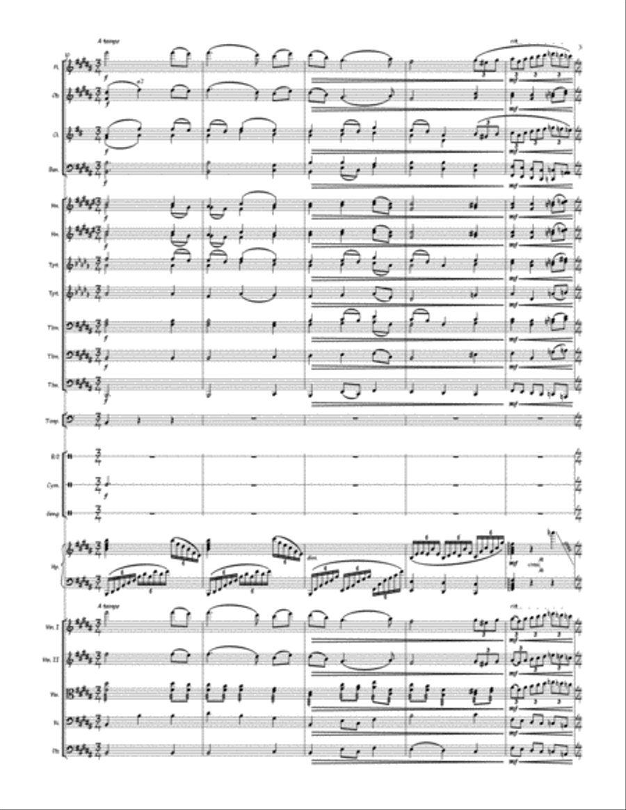 Last of Winter Last of Winter Full Orchestra scores gallery preview page 3