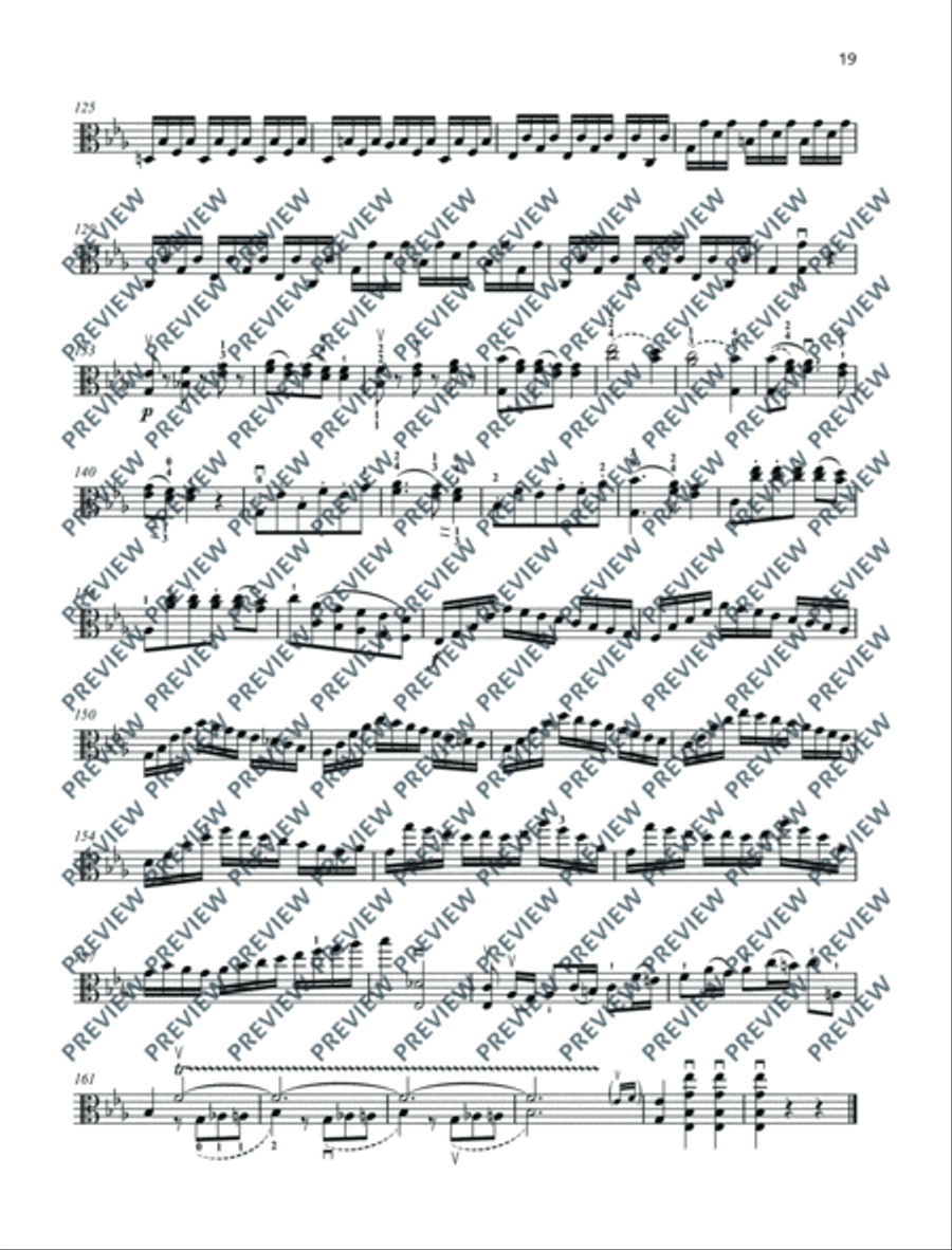 12 Studies Viola Solo scores gallery preview page 20