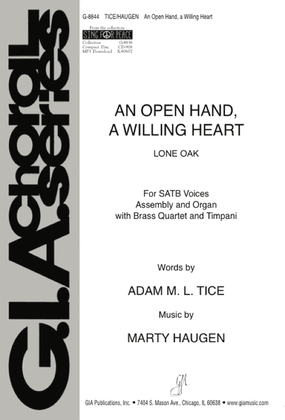 An Open Hand, a Willing Heart - Full Score and Parts