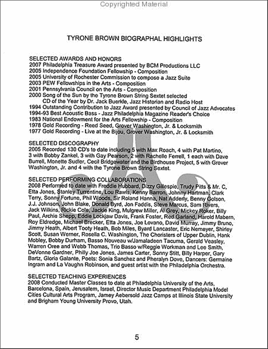 Bass Works Bass Works Double Bass scores gallery preview page 3
