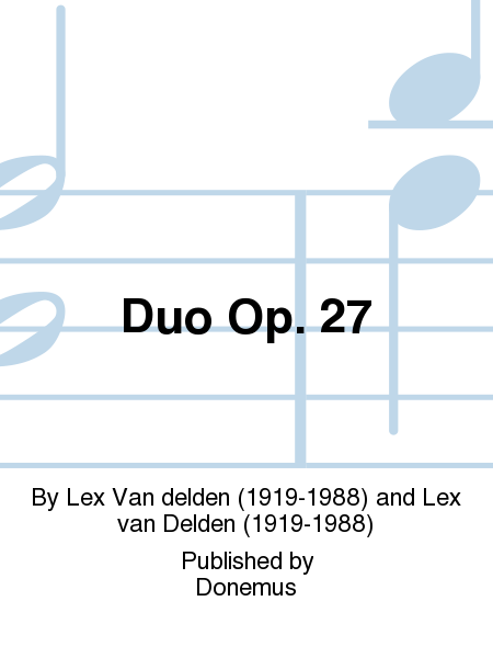 Duo Op. 27