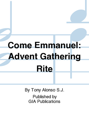 Book cover for Come, Emmanuel