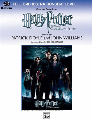 Book cover for Harry Potter and the Goblet of Fire, Concert Suite from