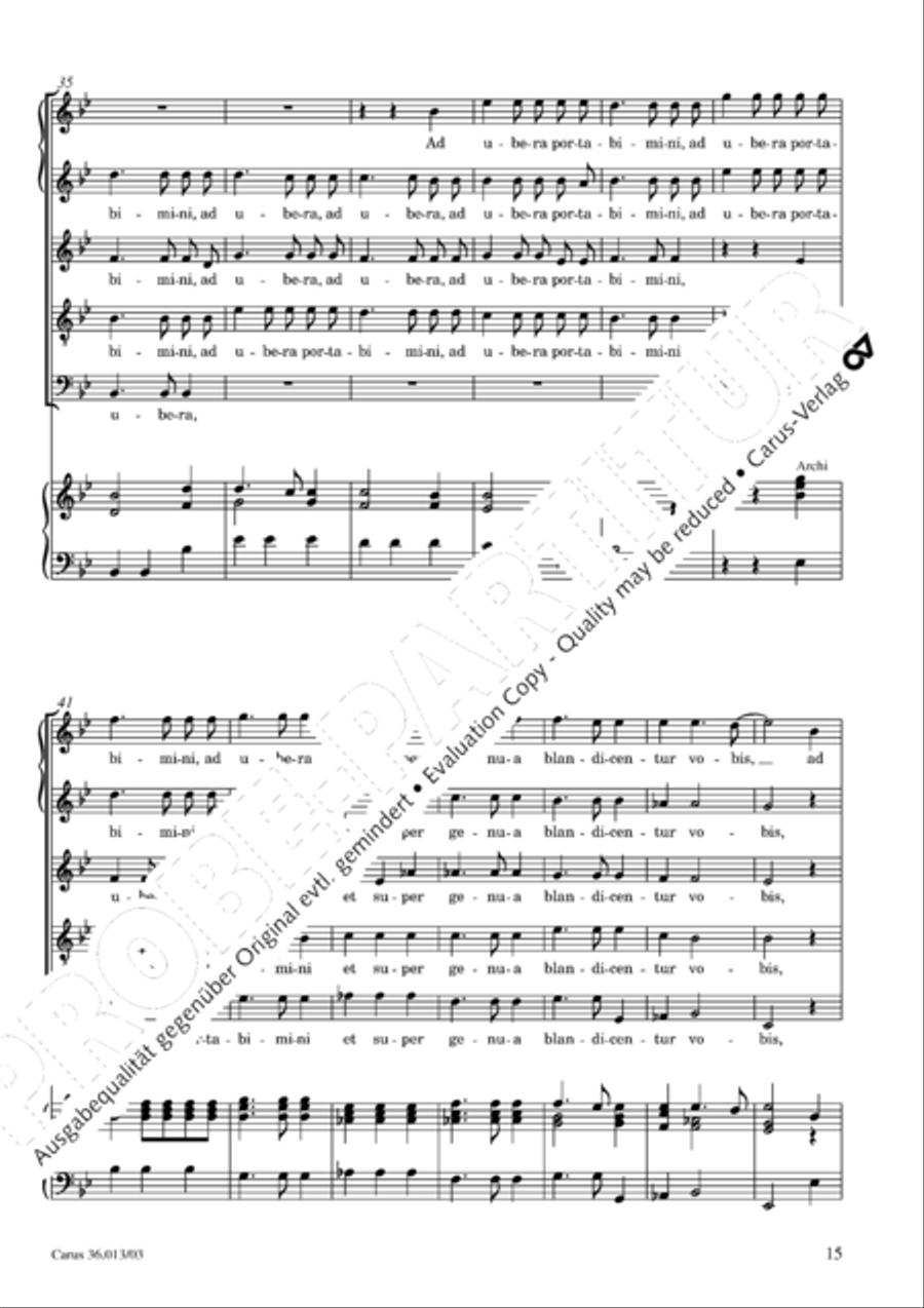 Membra Jesu nostri SSATB scores gallery preview page 16