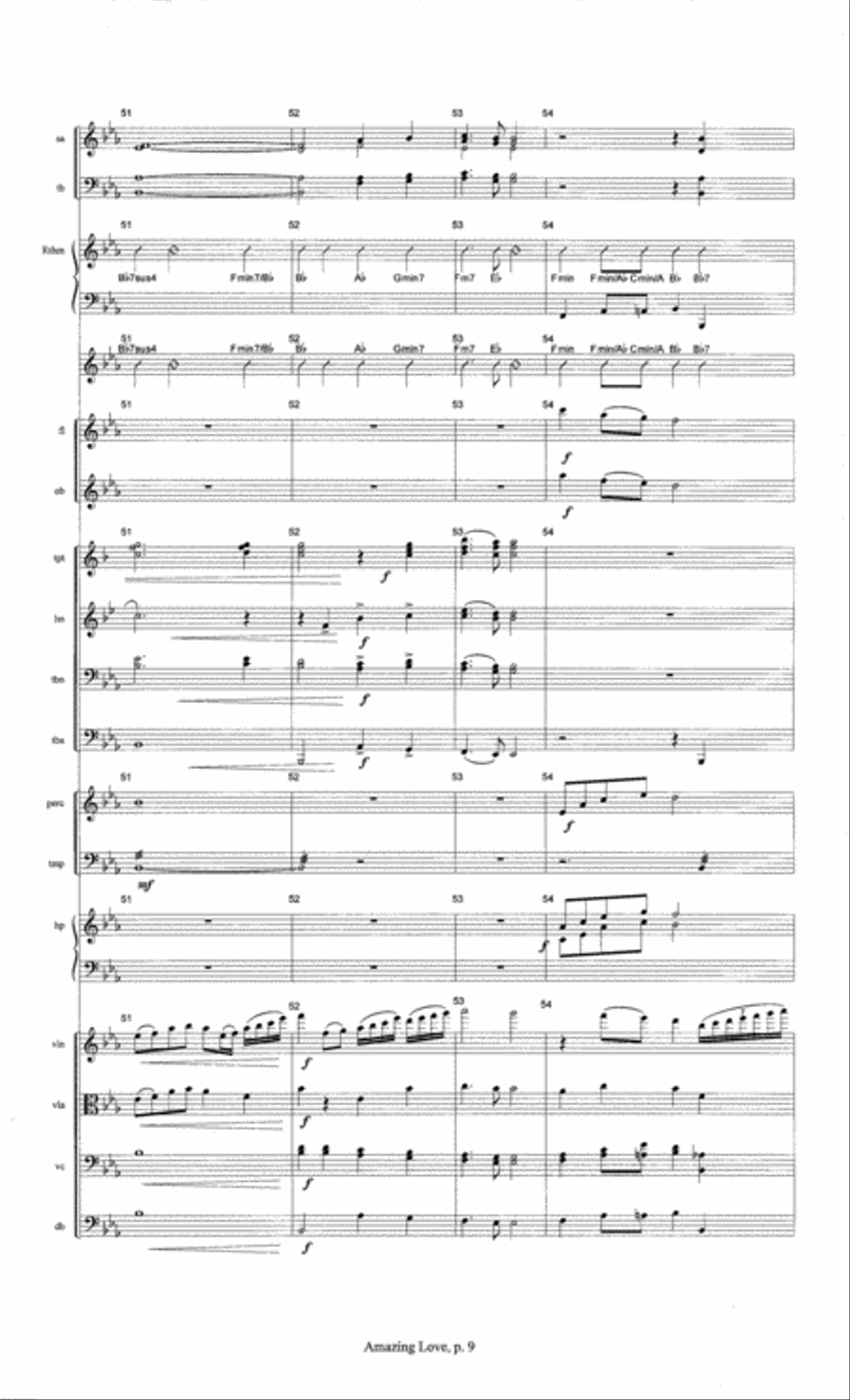 Amazing Love Choir scores gallery preview page 10