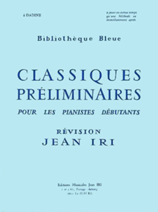 Classiques preliminaires (Koehler, Czerny, Diabelli, Muller)