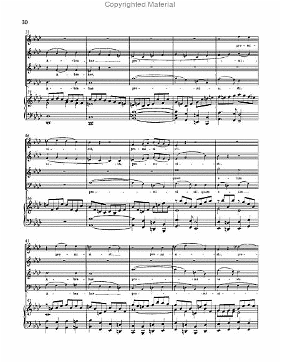 Requiem in D minor, WAB 39 Choir scores gallery preview page 30