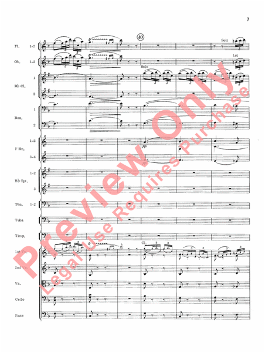 William Tell Overture Full Orchestra scores gallery preview page 10