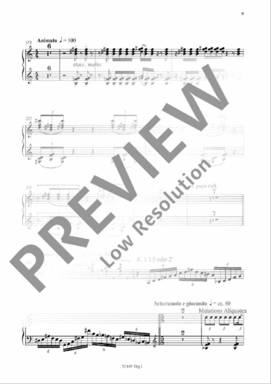 La Révolte des Orgues Organ scores gallery preview page 10
