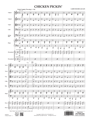 Chicken Pickin' - Conductor Score (Full Score)