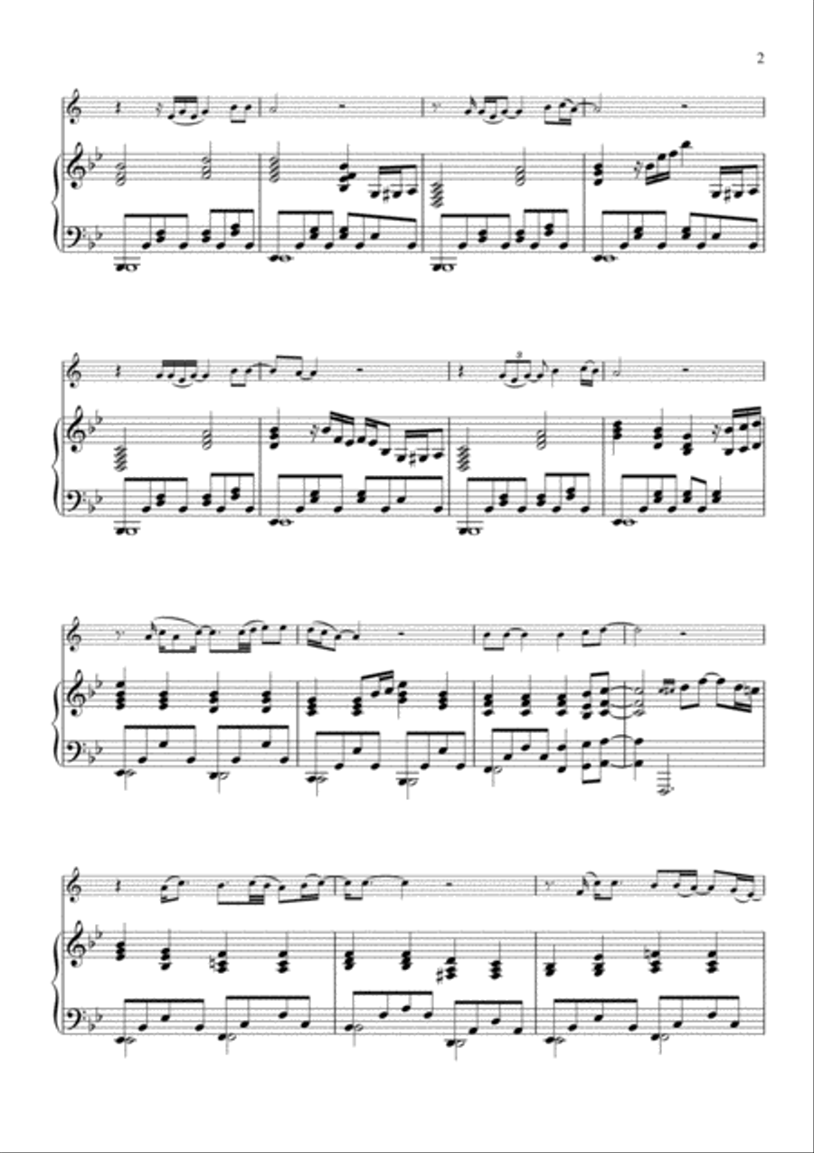 Imagine Imagine Trumpet Solo scores gallery preview page 3