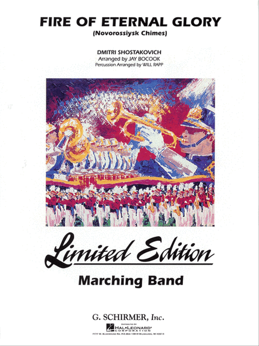 Fire of Eternal Glory Marching Band scores gallery preview page 1