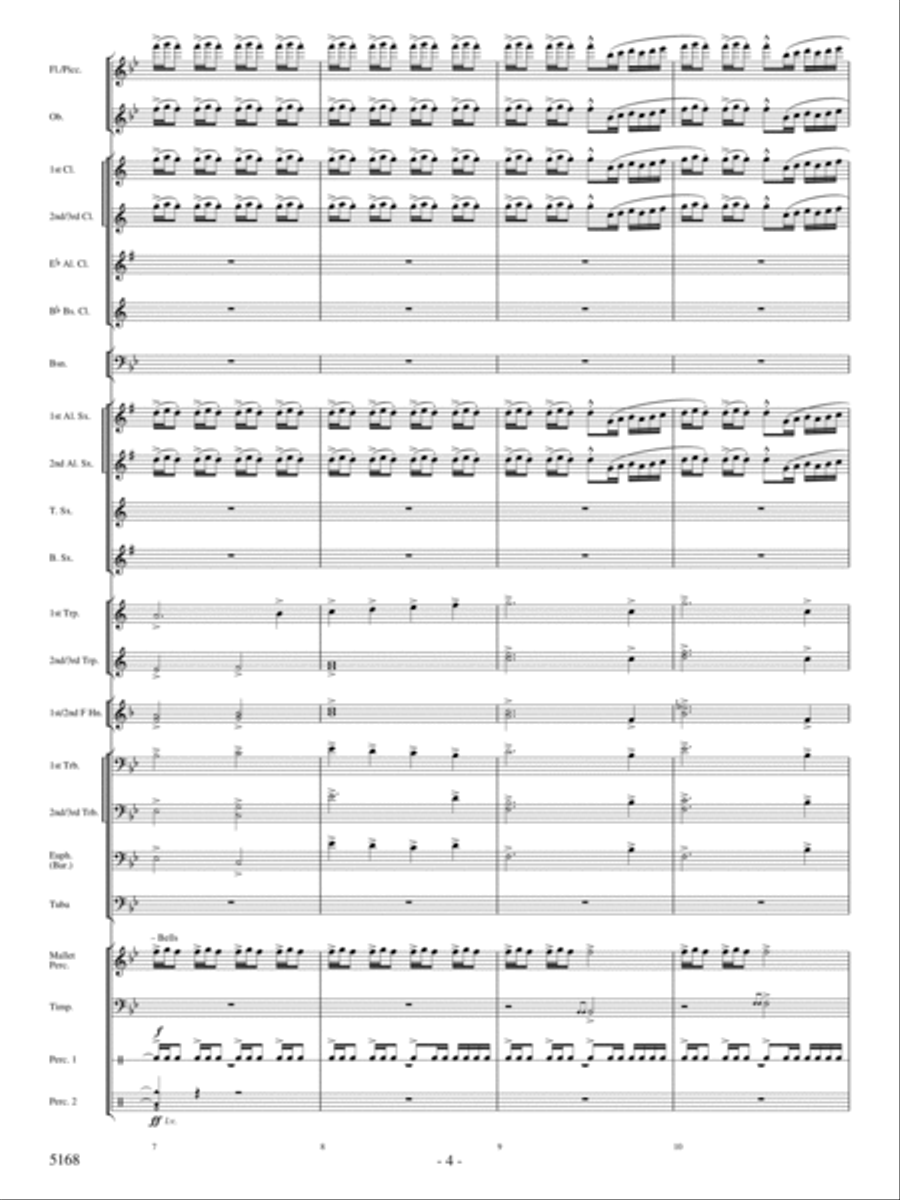 Brule River Celebration Concert Band scores gallery preview page 3