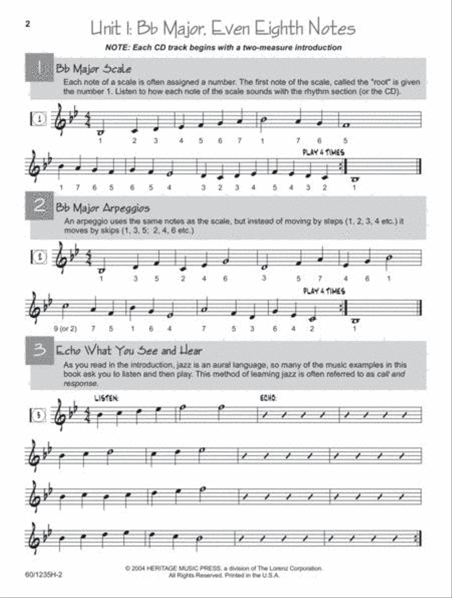 Jazz Basics - Vibes Jazz Ensemble scores gallery preview page 2