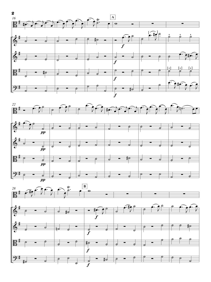 Georg Philipp Telemann: Viola Concerto in G Major - Urtext Score String Orchestra scores gallery preview page 3