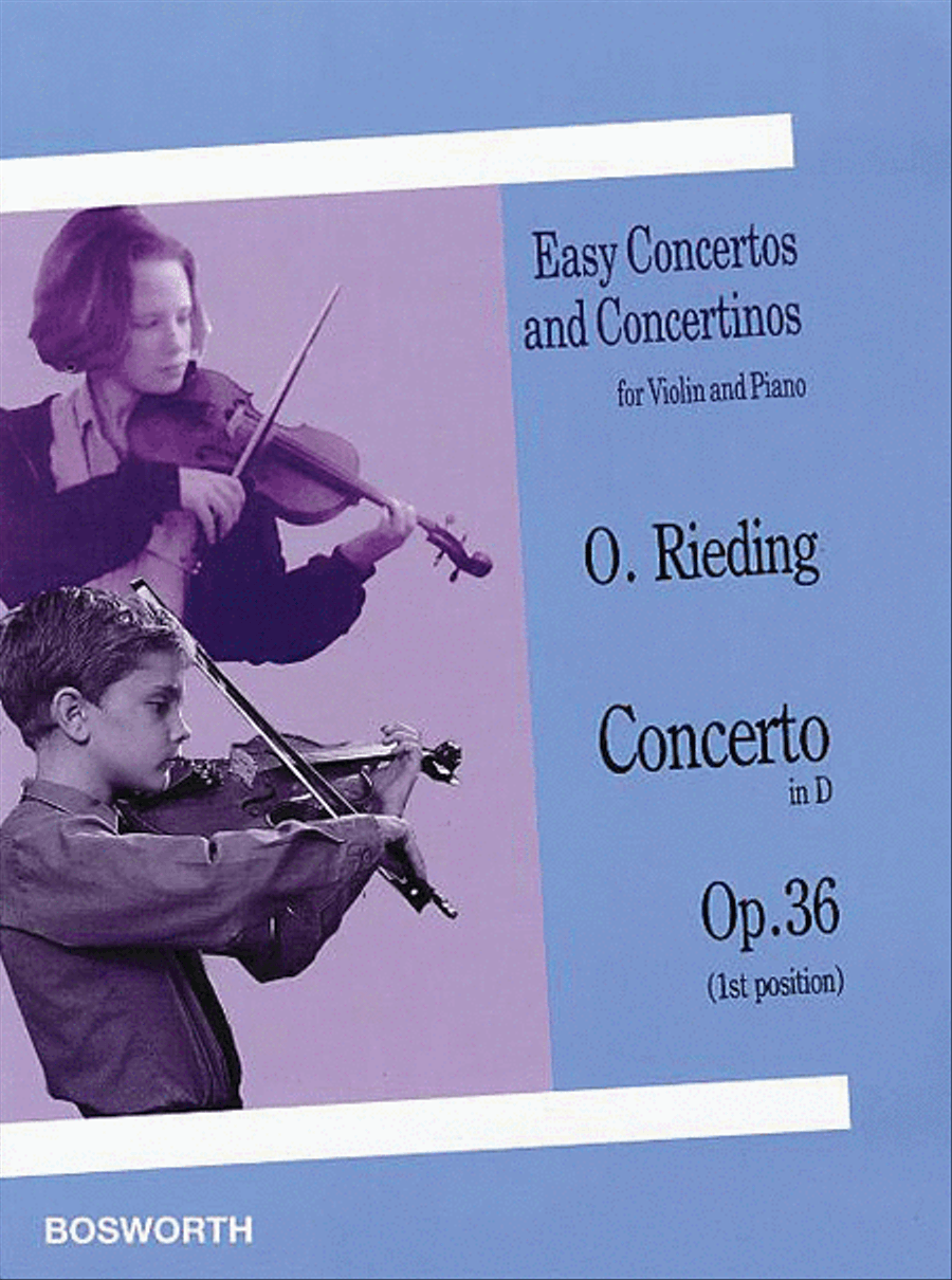 Concerto in D, Op. 36 Concerto in D, Op. 36 Violin Solo scores gallery preview page 1
