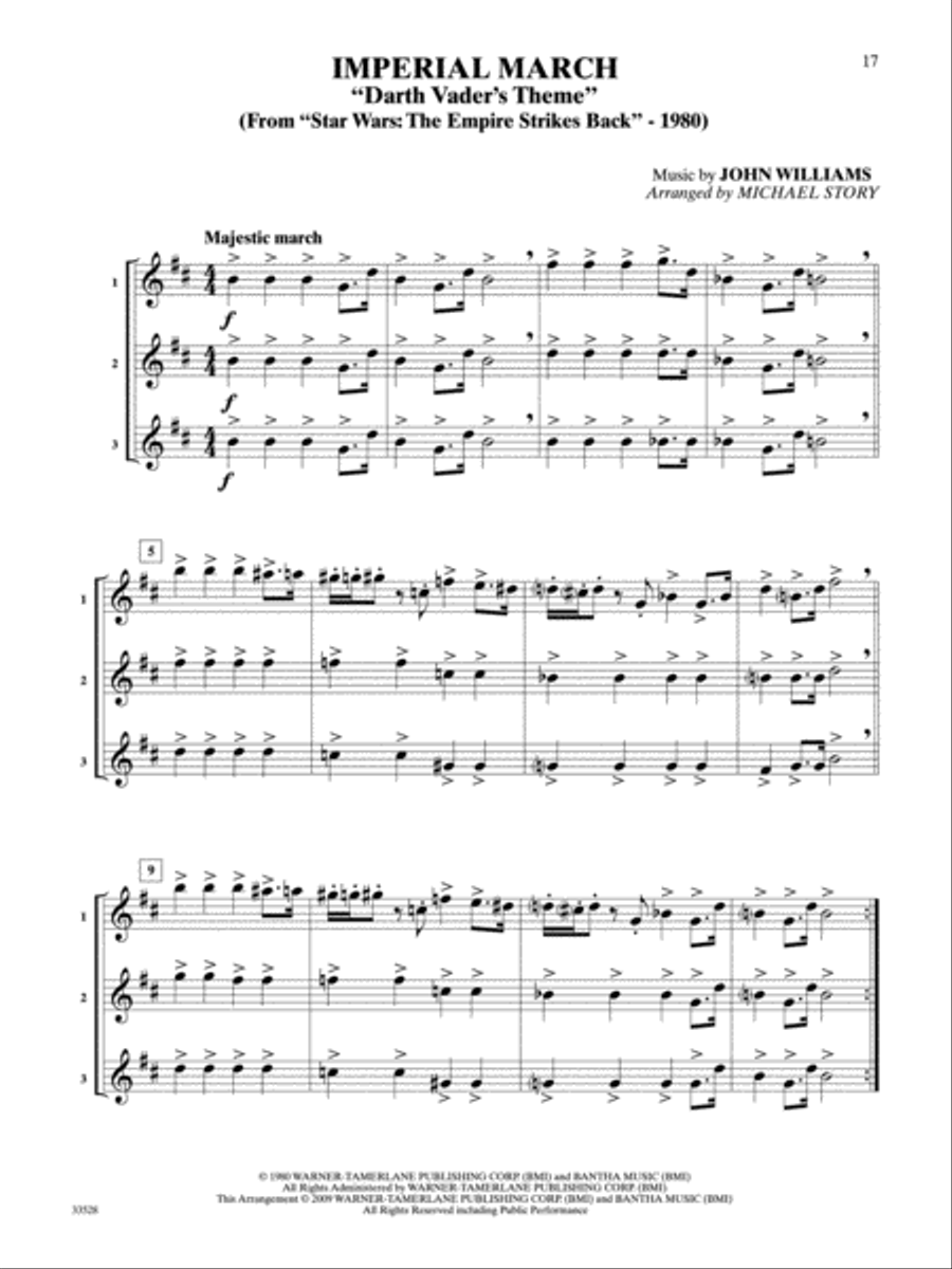 Movie Trios for All Small Ensemble scores gallery preview page 18