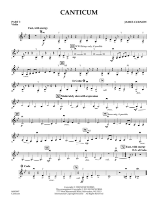 Canticum - Pt.3 - Violin